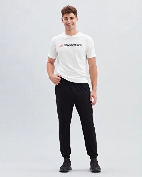 Skechers Micro Collection M Jogger Woven Pant SİYAH Erkek Eşofman Altı - 3