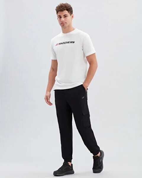 Skechers Micro Collection M Jogger Woven Pant SİYAH Erkek Eşofman Altı - Skechers