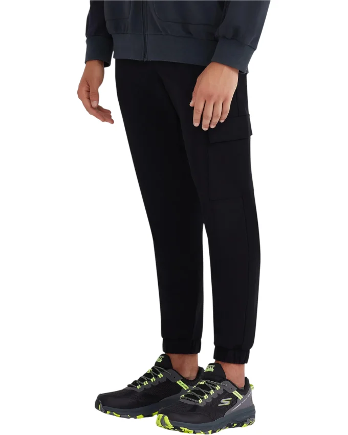 Skechers Micro Collection M Jogger Woven Pant SİYAH Erkek Eşofman Altı - 2