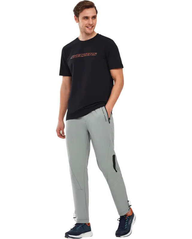 Skechers Micro Collection M Regular Pant Gri Erkek Eşofman Altı - 4