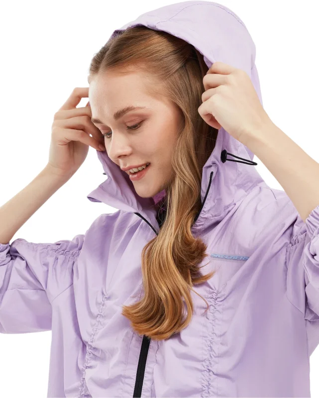 Skechers Micro Collection W Hooded Jacket Mor Kadın Eşofman Üstü - 4