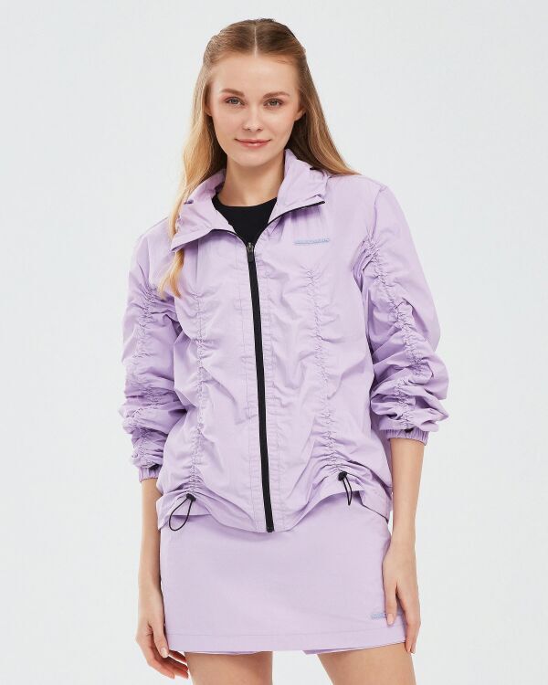 Skechers Micro Collection W Hooded Jacket Mor Kadın Eşofman Üstü - Skechers