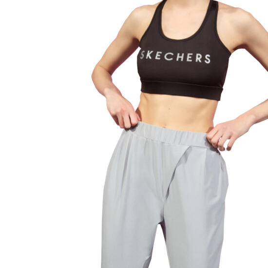 Skechers Micro Collection W Jogger Sweatpant Gri Kadın Eşofman Altı - 3