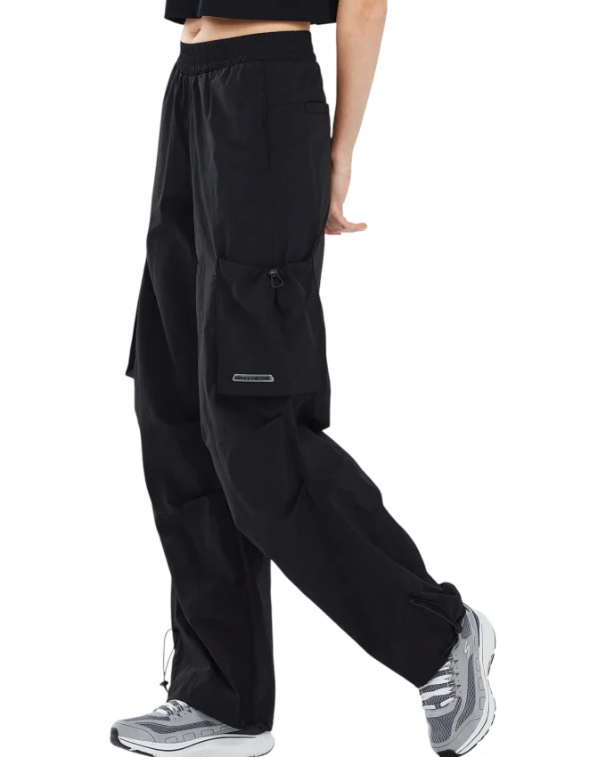 Skechers Micro Collection W Loose Pant SİYAH Kadın Eşofman Altı - 3