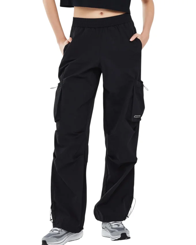 Skechers Micro Collection W Loose Pant SİYAH Kadın Eşofman Altı - 2