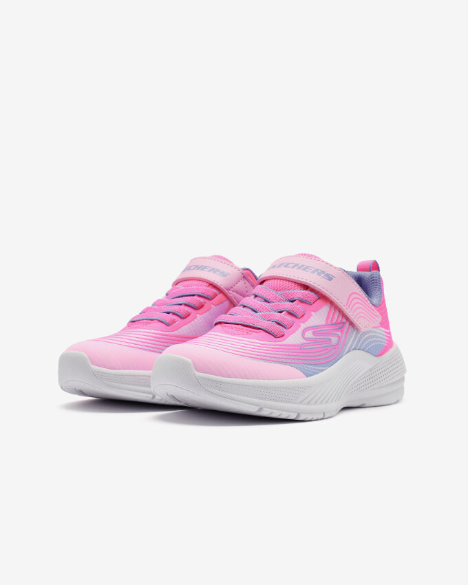 Skechers Microspec Advance Pembe Çocuk Günlük Ayakkabı - 3
