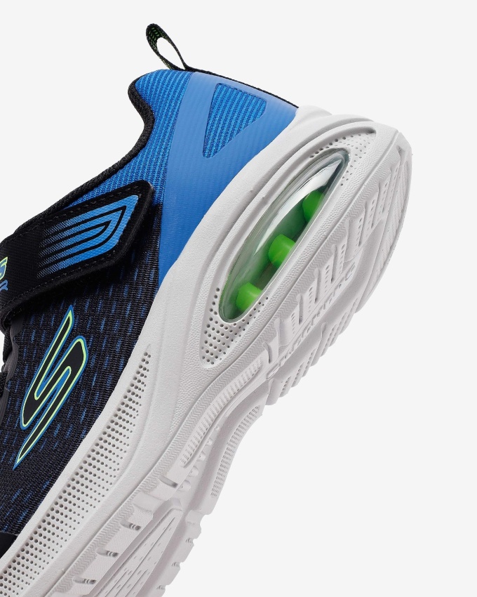 Skechers Microspec Max Advance Squad-Pacer Siyah Çocuk Günlük Ayakkabı - 7