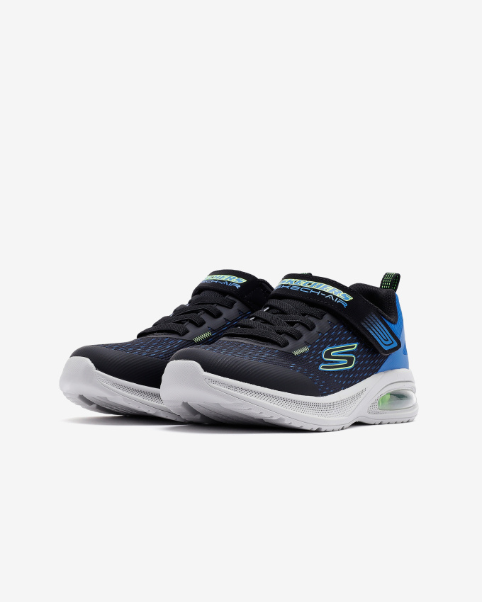 Skechers Microspec Max Advance Squad-Pacer Siyah Çocuk Günlük Ayakkabı - 3