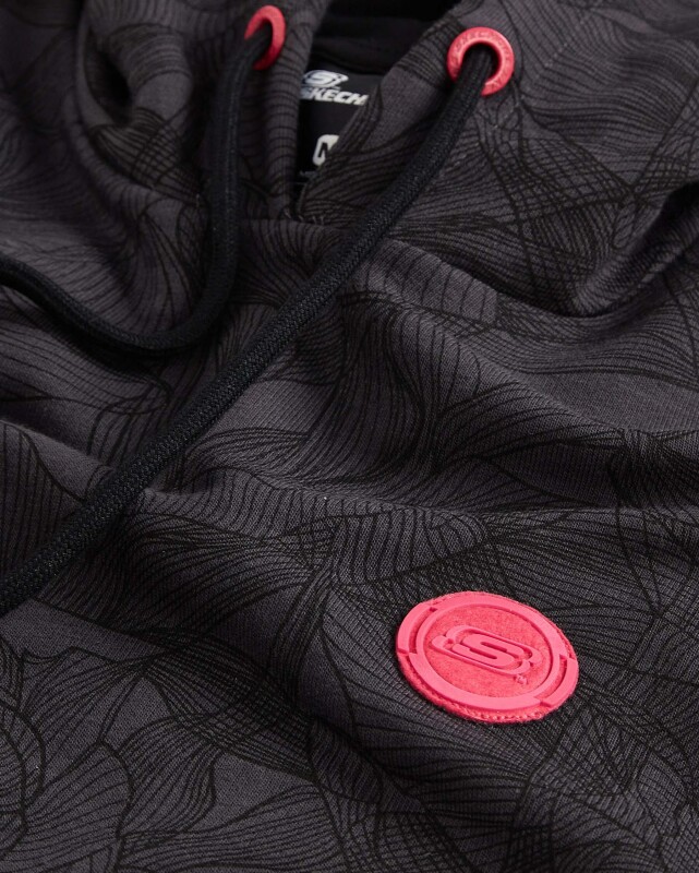 Skechers Mid Weight Fleece W Hoodie Sweatshirt SİYAH Kadın Sweatshirt - 3