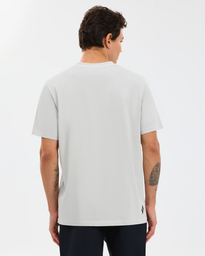 Skechers Organic Coll. M Short Sleeve Gri Erkek Tshirt - 3