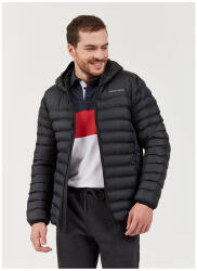 Skechers Outerwear M Padded Lightweight Jacket SİYAH Erkek Mont - 2