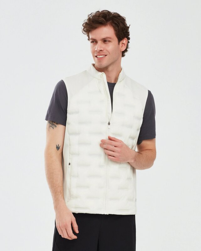 Skechers Outerwear M Padded Lightweight Vest Gri Erkek Yelek - 5