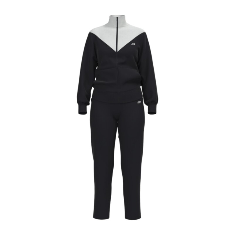 Skechers Performance Coll. Track Suit Siyah Kadın Eşofman Takımı - Skechers
