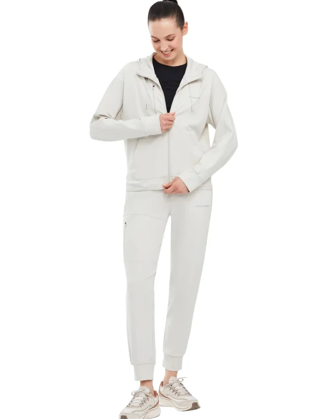 Skechers Performance Coll. W Track Suit Set Gri Kadın Eşofman Takımı - 1