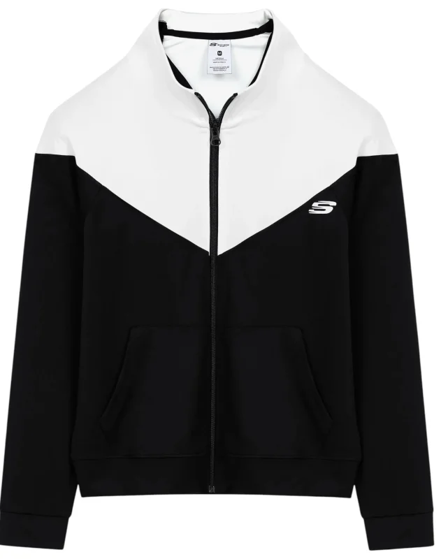 Skechers Performance Coll. W Track Suit Set Siyah Kadın Eşofman Takımı - 5