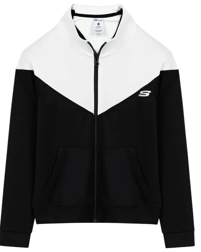 Skechers Performance Coll. W Track Suit Set Siyah Kadın Eşofman Takımı - 5