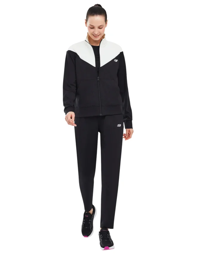 Skechers Performance Coll. W Track Suit Set Siyah Kadın Eşofman Takımı - 1