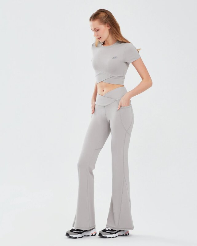 Skechers Performance Coll. W Yoga Antrasit Kadın Eşofman Altı - 4