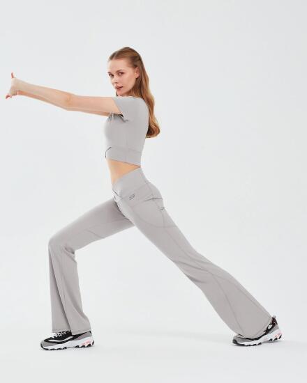 Skechers Performance Coll. W Yoga Pant Antrasit Kadın Eşofman Altı - 2