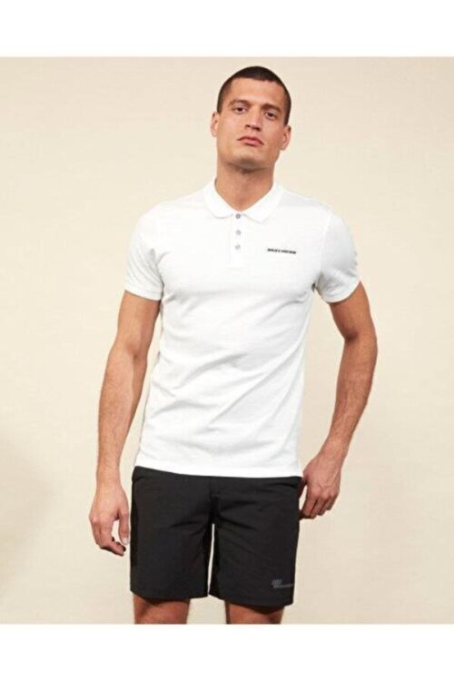 Skechers Polo M Short Sleeve Polo BEYAZ Erkek Polo Tshirt S211800-102 - 2