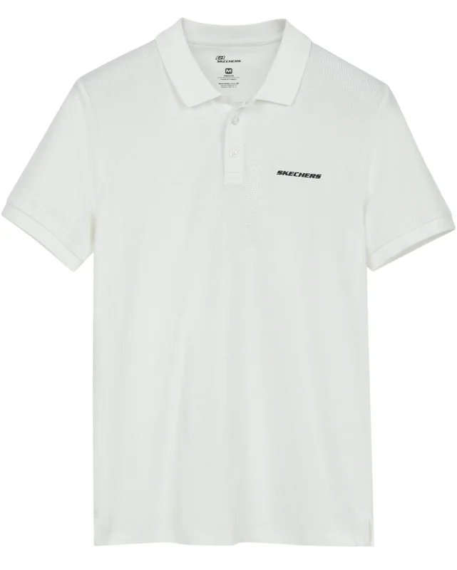 Skechers Polo M Short Sleeve Beyaz Erkek Polo Tshirt - 5