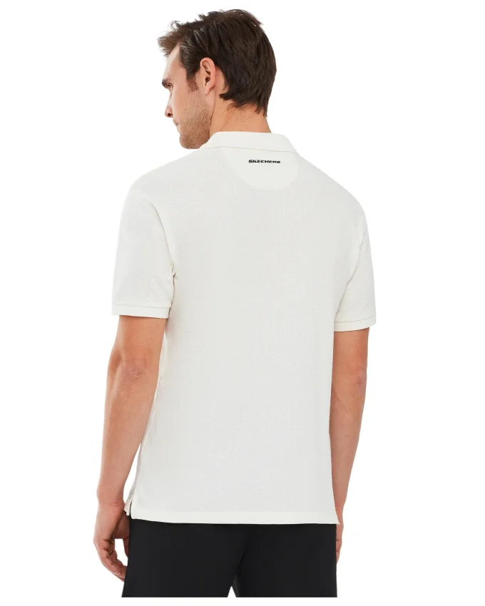 Skechers Polo M Short Sleeve Beyaz Erkek Polo Tshirt - 4
