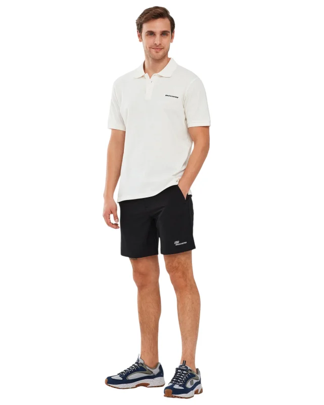 Skechers Polo M Short Sleeve Beyaz Erkek Polo Tshirt - 3