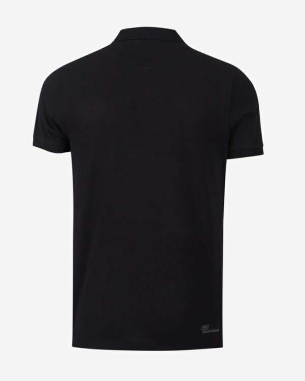 Skechers Polo M Short Sleeve Polo SİYAH Erkek Polo Tshirt S211800-001 - 4