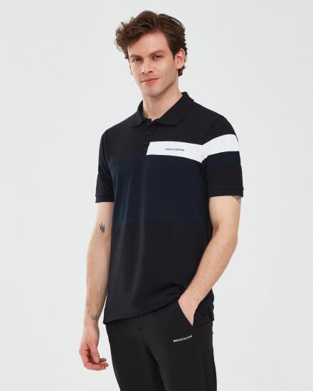 Skechers Polo Shirt M Short Sleeve SİYAH Erkek Polo Tshirt - 1