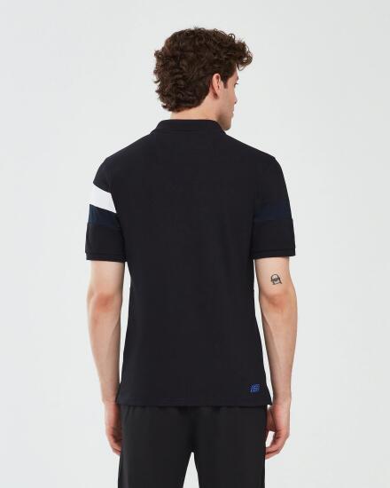 Skechers Polo Shirt M Short Sleeve SİYAH Erkek Polo Tshirt - 3