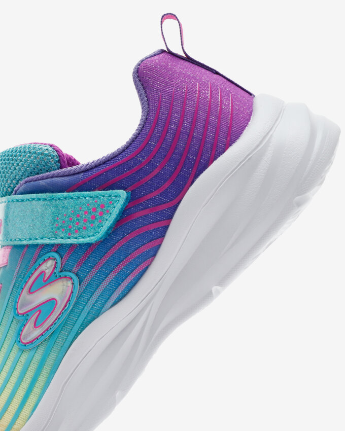 Skechers POWER JAMS - PASTEL SPEED Mavi Çocuk Günlük Ayakkabı - 11