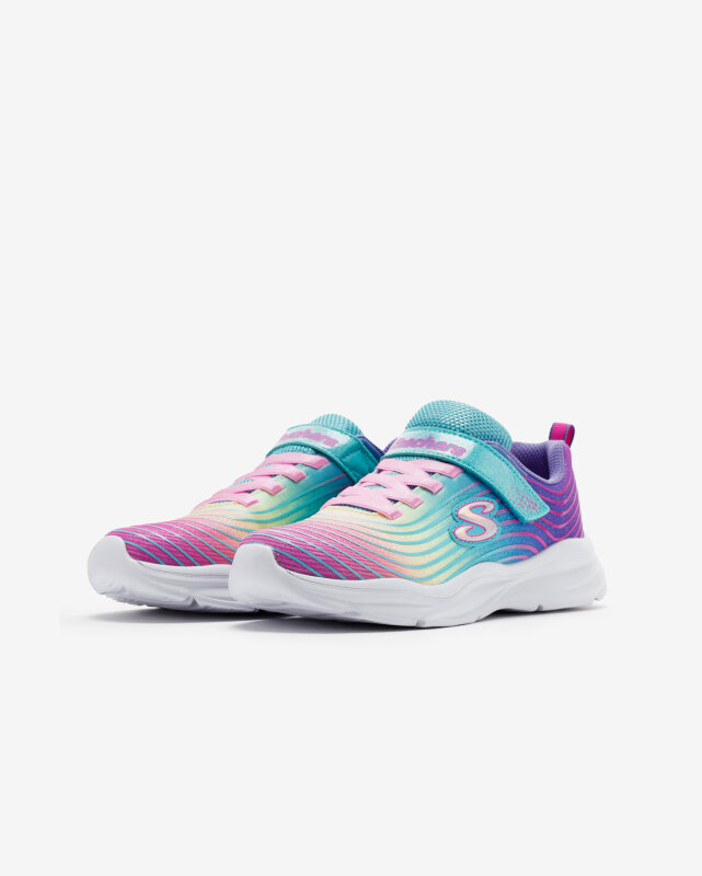 Skechers POWER JAMS - PASTEL SPEED Mavi Çocuk Günlük Ayakkabı - 5
