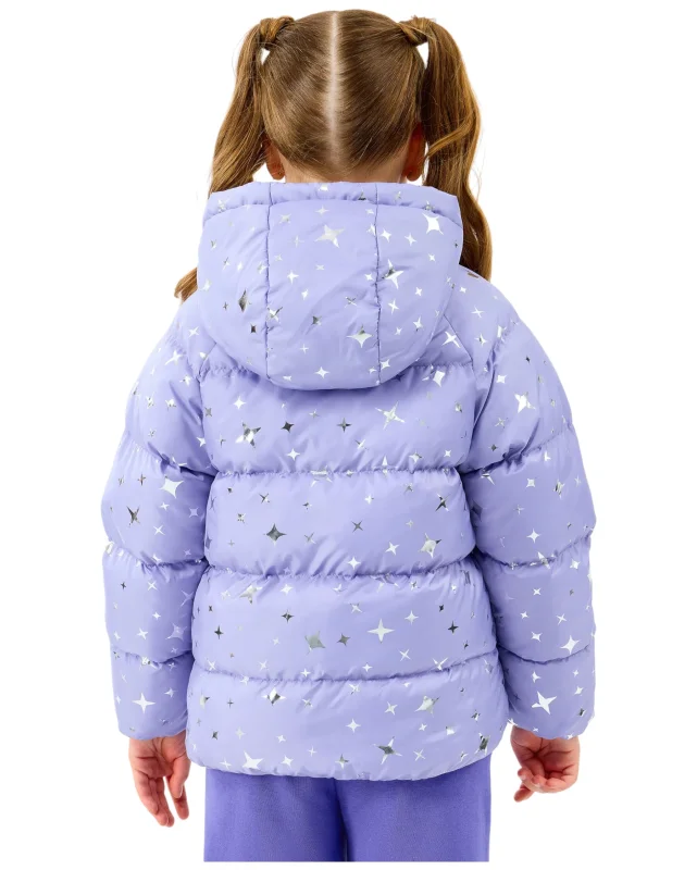 Skechers Puffer Mor Çocuk Mont - 4