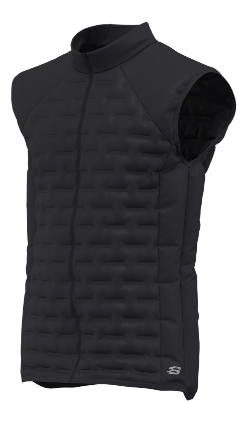 Skechers Quilted Vest Siyah Erkek Yelek - 1