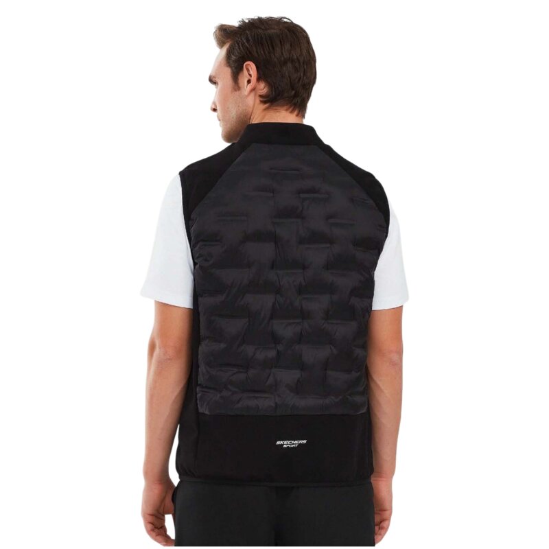 Skechers Quilted Vest Siyah Erkek Yelek - 3