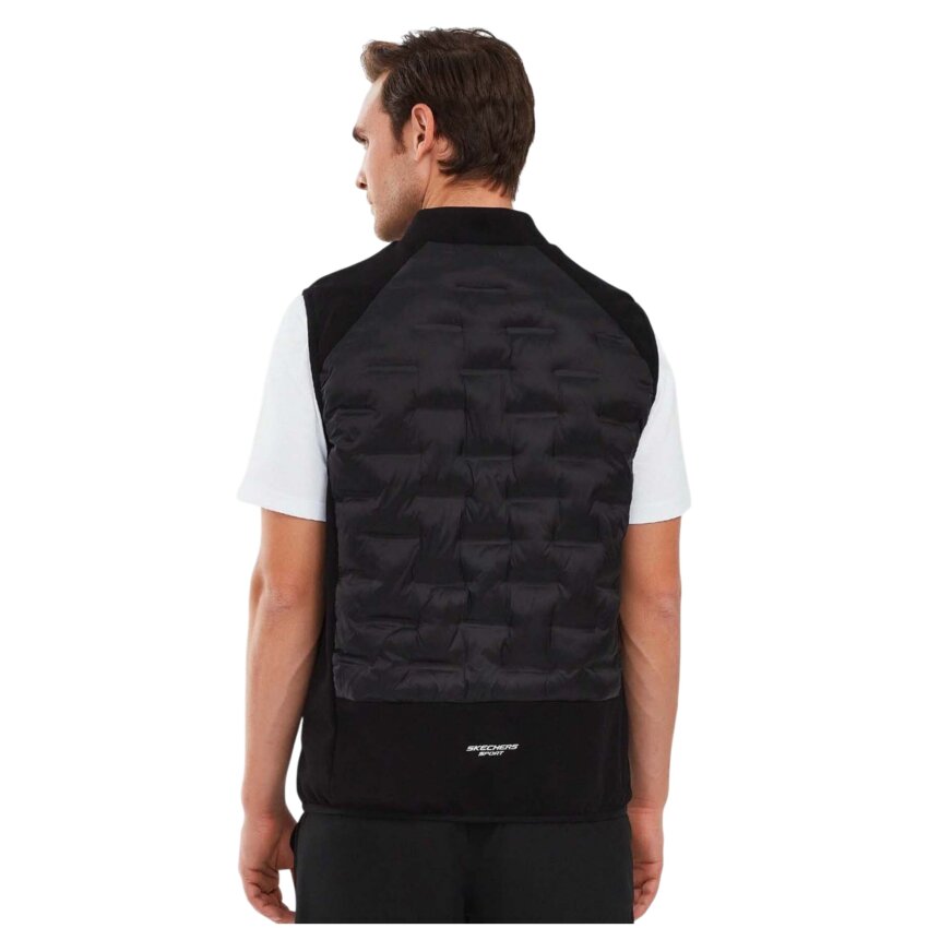 Skechers Quilted Vest Siyah Erkek Yelek - 3