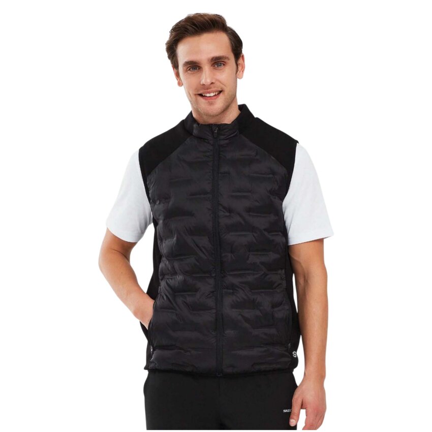 Skechers Quilted Vest Siyah Erkek Yelek - 1