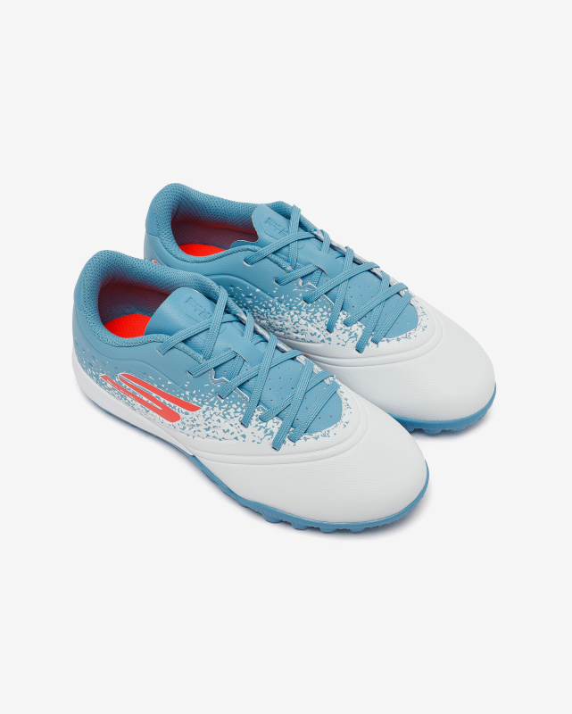 Skechers Razor 1.5 Jr Youth Tf Beyaz-Pembe Çocuk Halı Saha Ayakkabısı - 6