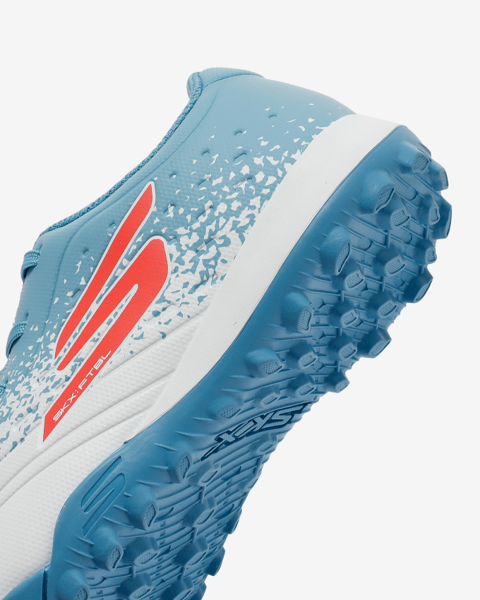 Skechers Razor 1.5 Jr Youth Tf Beyaz-Pembe Çocuk Halı Saha Ayakkabısı - 7