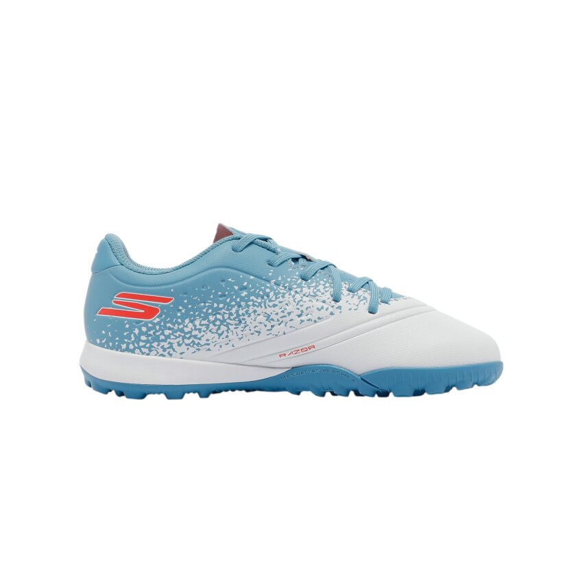 Skechers Razor 1.5 Jr Youth Tf Beyaz-Pembe Çocuk Halı Saha Ayakkabısı - 2