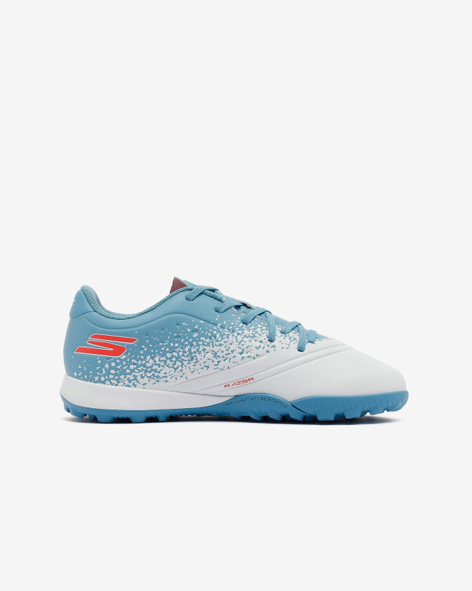 Skechers Razor 1.5 Jr Youth Tf Beyaz-Pembe Çocuk Halı Saha Ayakkabısı - 1