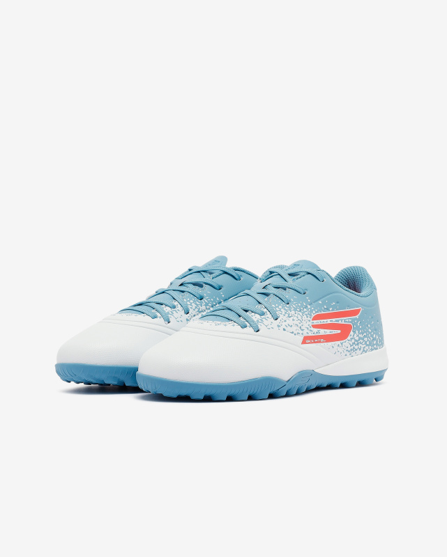 Skechers Razor 1.5 Jr Youth Tf Beyaz-Pembe Çocuk Halı Saha Ayakkabısı - 3