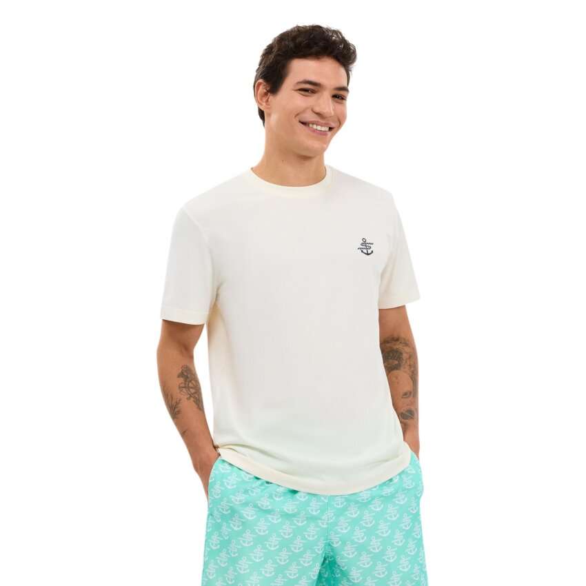 Skechers Regular Beyaz Erkek Tshirt - 2