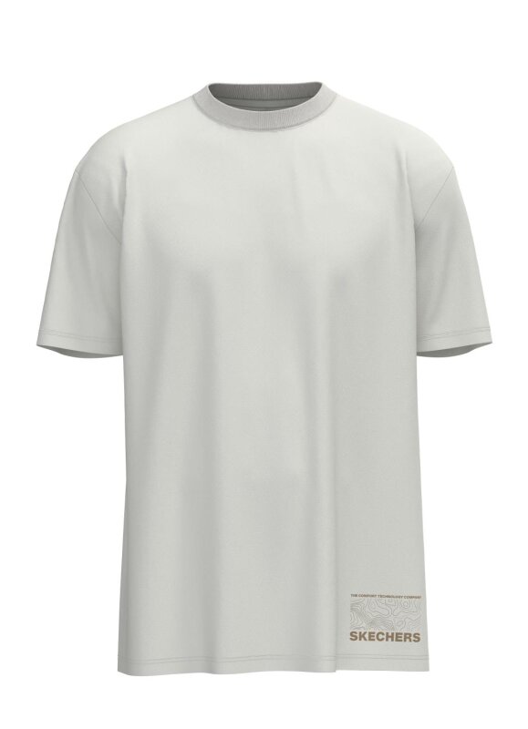 Skechers Relaxed Beyaz Erkek Tshirt - 5