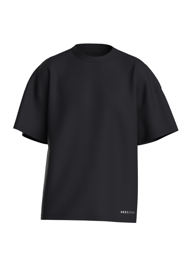Skechers Relaxed Fit Siyah Erkek Tshirt - 1