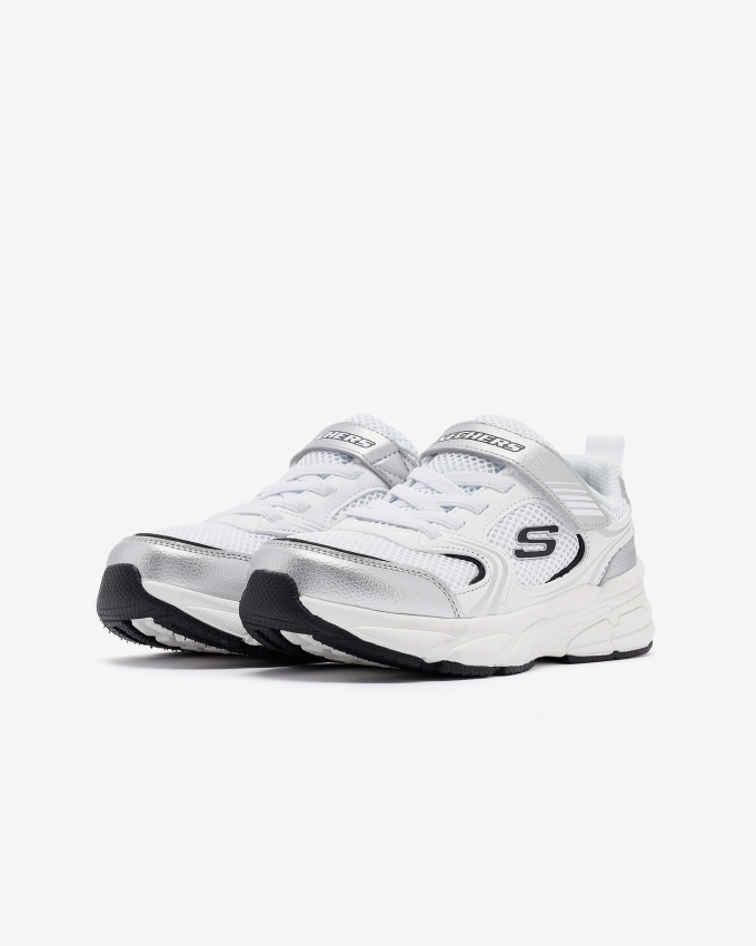 Skechers Retro-Graph Beyaz Çocuk Günlük Ayakkabı - 3
