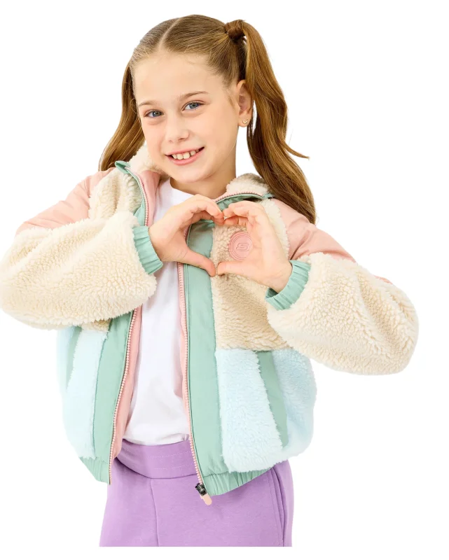 Skechers Sherpa Pembe Çocuk Mont 