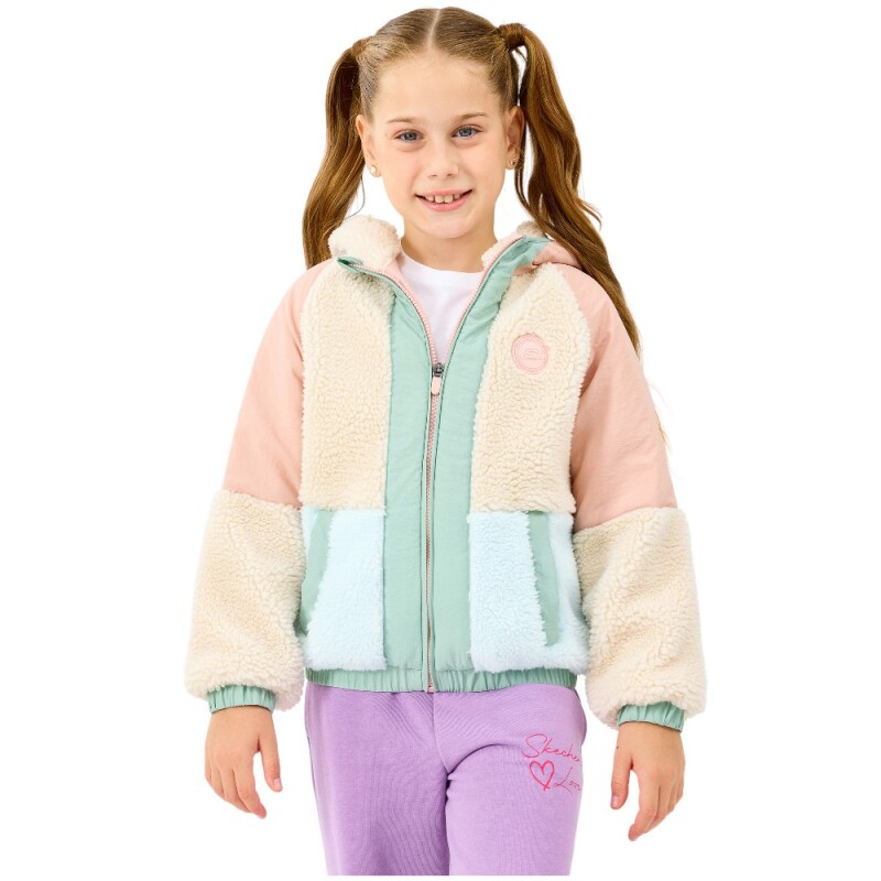 Skechers Sherpa Pembe Çocuk Mont - 1