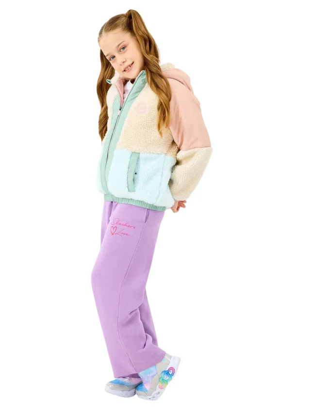 Skechers Sherpa Pembe Çocuk Mont - 2