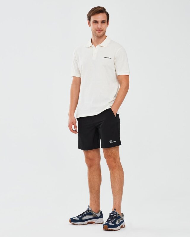 Skechers Short Sleeve Bej Erkek Polo Tshirt - 5